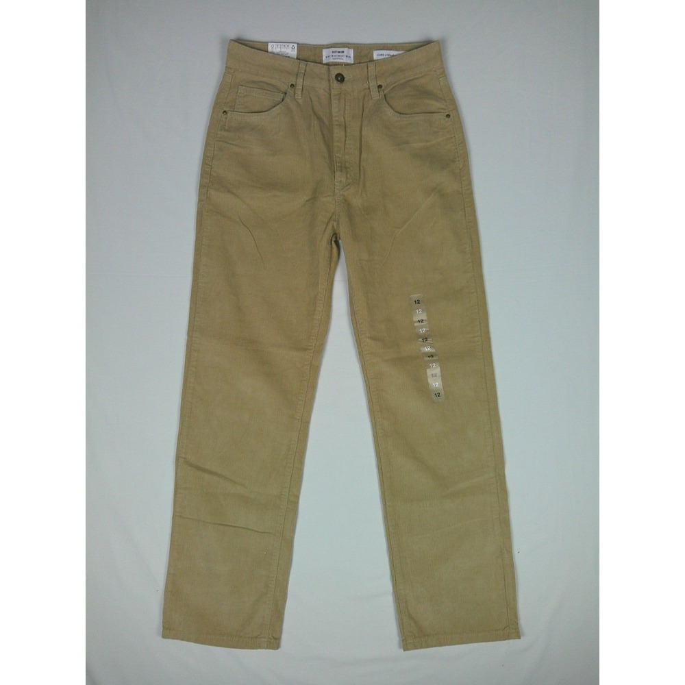 NWT Cotton On Womens Cord Straight Corduroy Pants Size 8